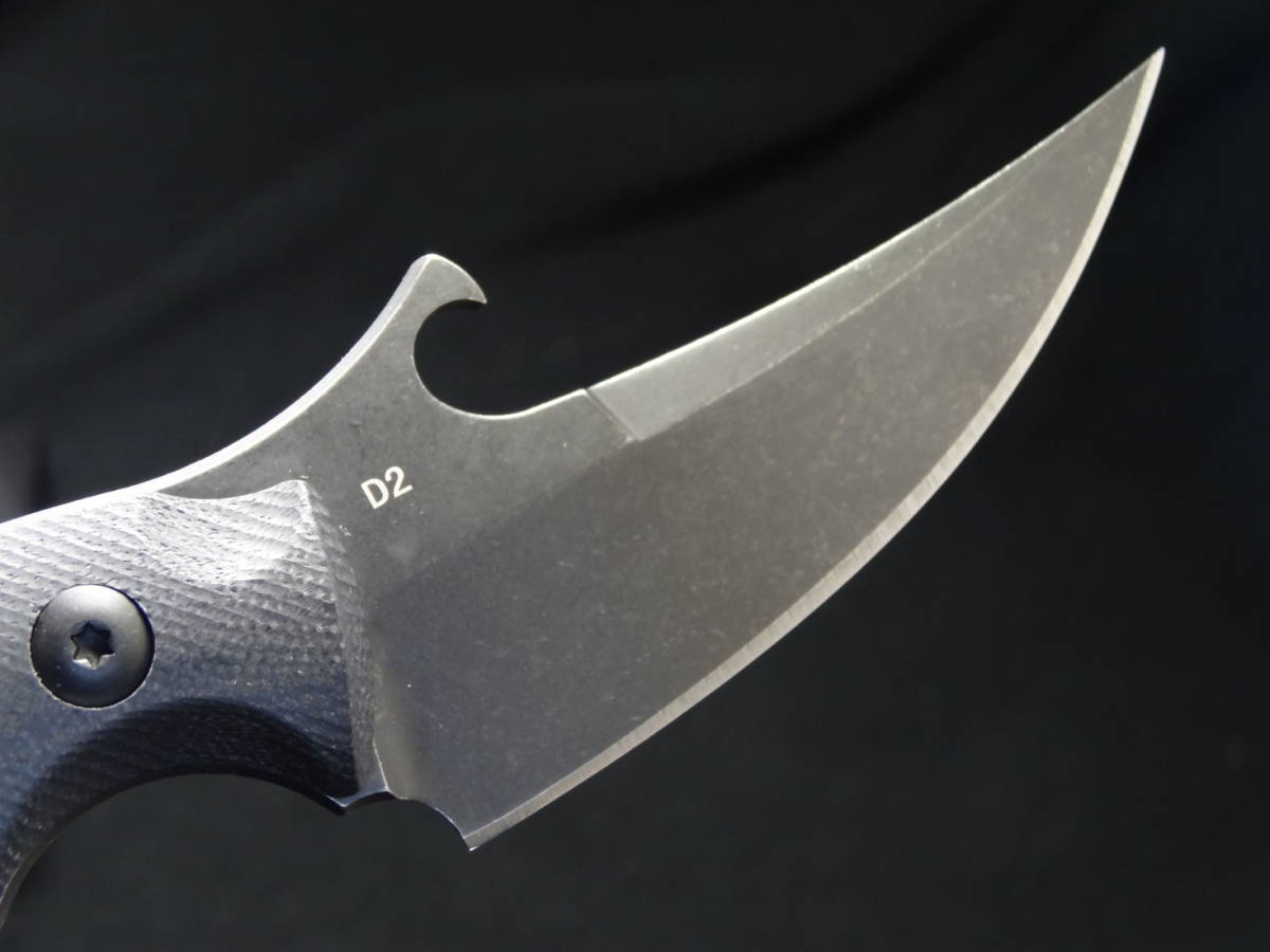 リカーブブレード カランビットナイフ 特徴的なエッジブレイク搭載 順手 も逆手 も操作性良好 D2工具鋼ブレード その他 売買されたオークション情報 Yahooの商品情報をアーカイブ公開 オークファン Aucfan Com