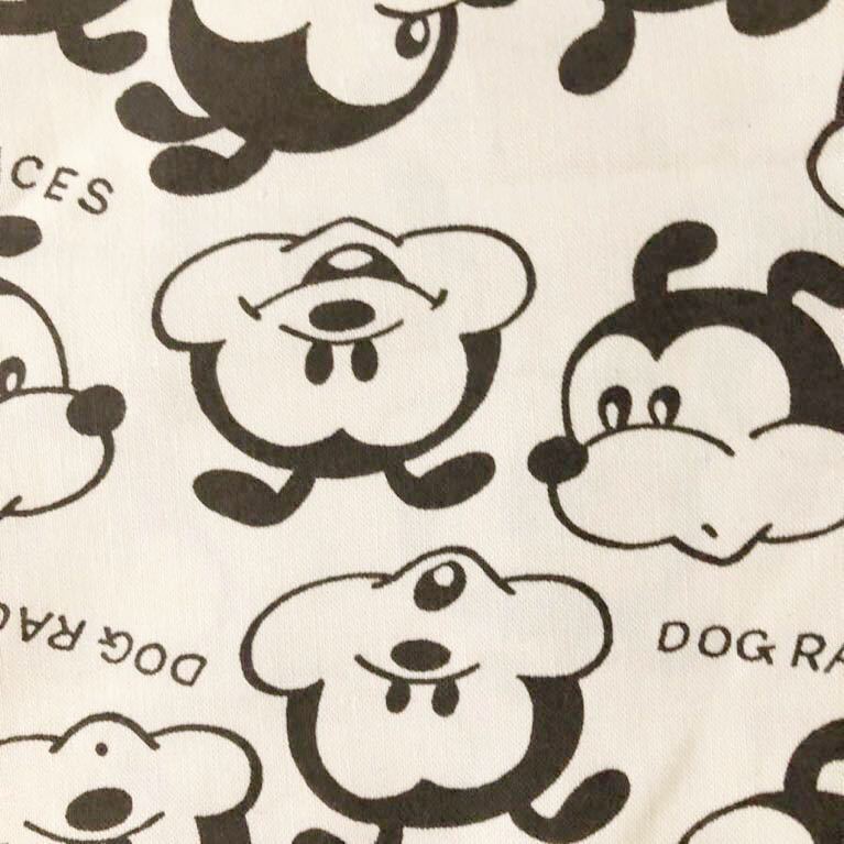 昭和レトロ 生地 84 50cm イヌ 犬 Dograces イラスト柄 オフホワイト デッドストック コットン生地 手芸 ハンドメイド ファンシー プリント生地 売買されたオークション情報 Yahooの商品情報をアーカイブ公開 オークファン Aucfan Com