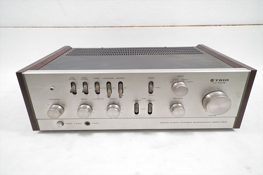 TRIO KA-5006 トリオ 音出し確認済 TRIOトリオ AMPLIFIER □ TRIO