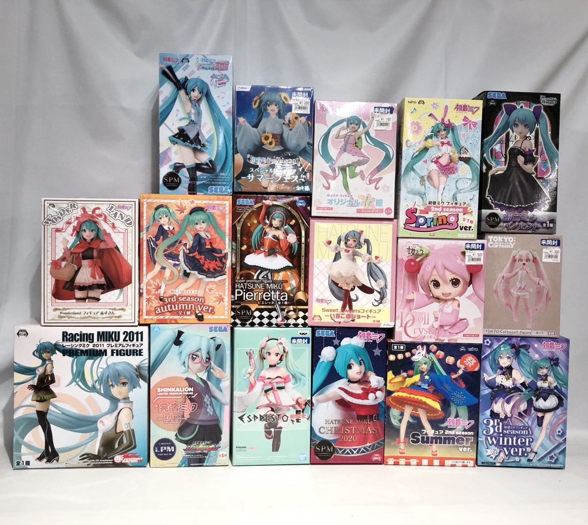 1円～ 未開封 初音ミク 美少女 フィギュア まとめ売り 発音ミク 