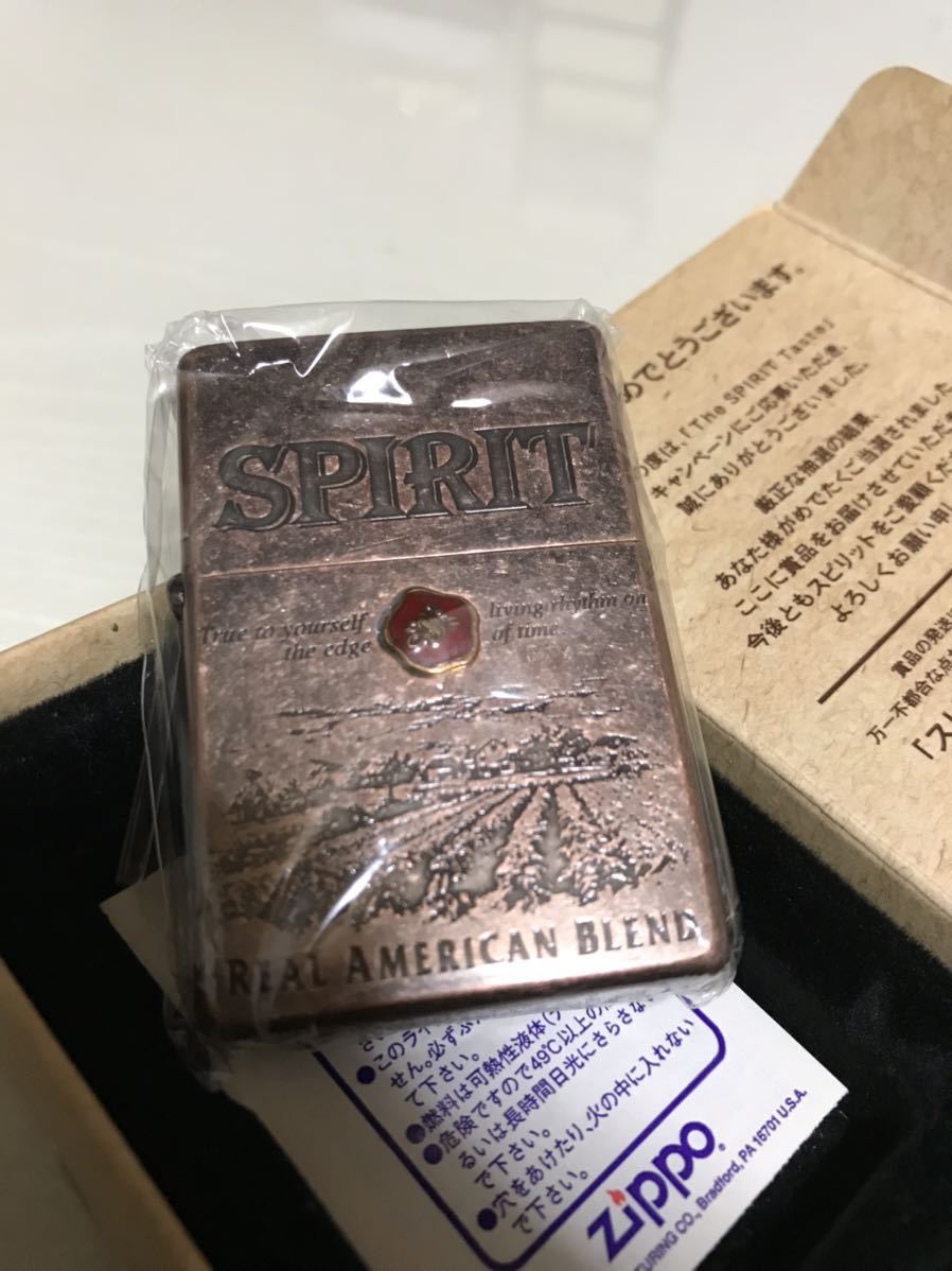 ZIPPO スピリット　spirit JT 懸賞品　1937レプリカ ブロンズ　未使用
