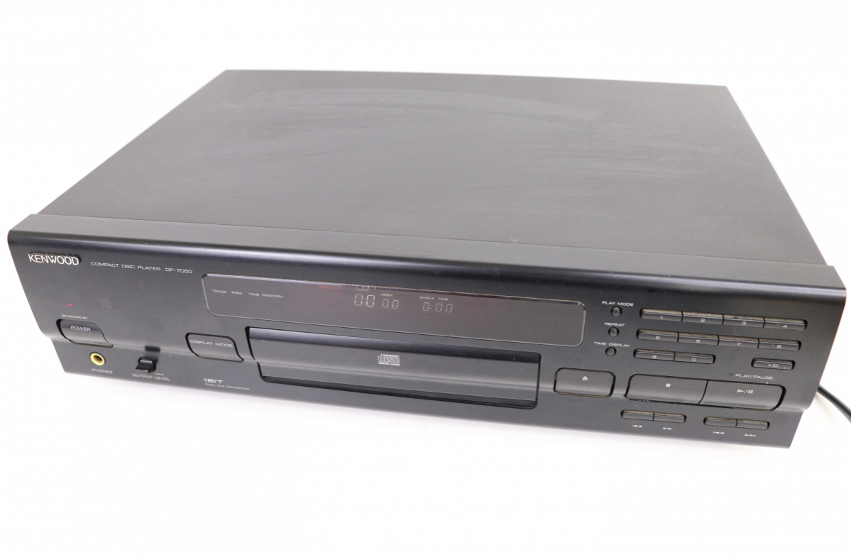 ト葛】 KENWOOD ケンウッド CDプレーヤー DP-7050 通電確認済み