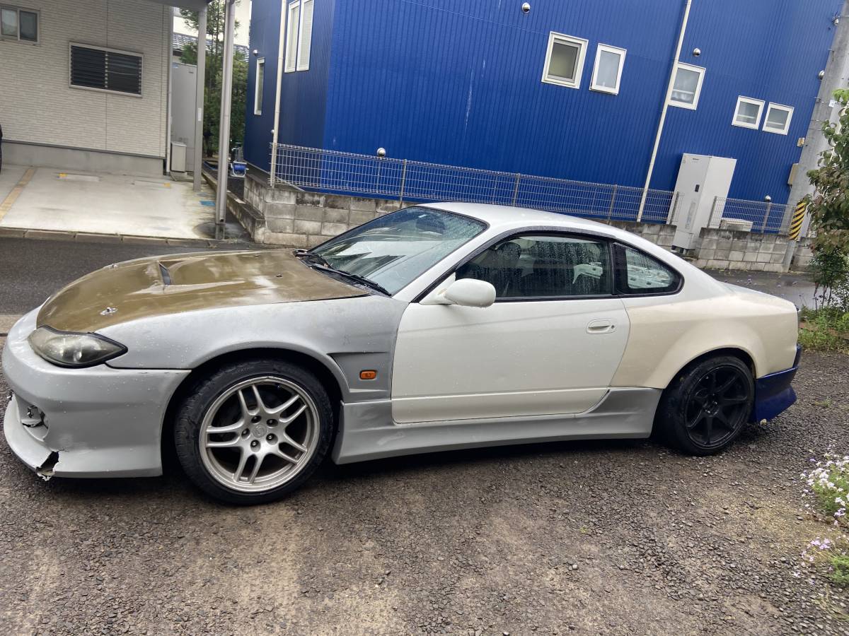 PS13ターボ・5速MTサンルーフ付き/車高調/社外LSD/即ドリS15 シルビア 