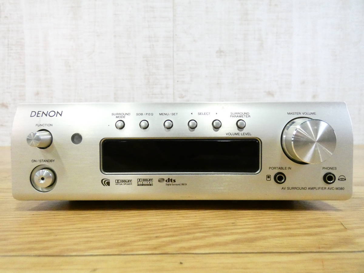 オーディオ機器 DENON デノン AVC-M380 AVサラウンドアンプ5.1ch