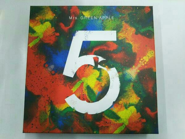 美品 Mrs.GREEN APPLE CD 5 COMPLETE BOX(完全生産限定)(DVD+Blu-ray Disc付)ミセスグリーンアップル