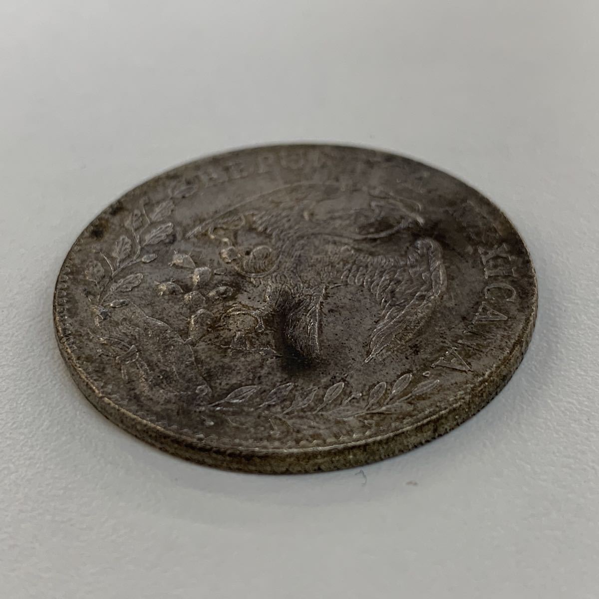メキシコ 8レアル 自由の帽子 銀貨 1885年 リバティキャップ銀貨