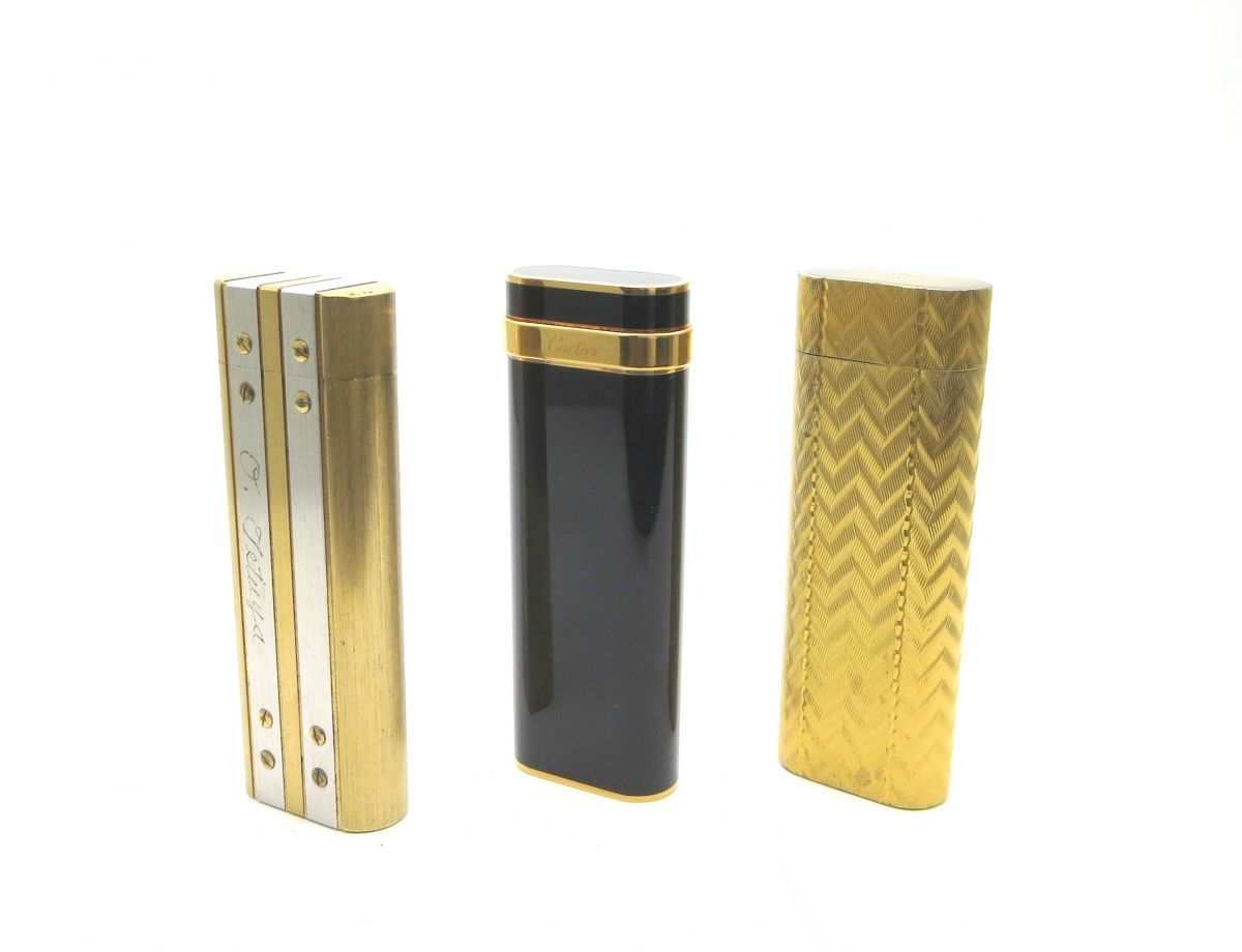 Cartier カルティエ ガスライター 1000円スタート ライター オーバル 