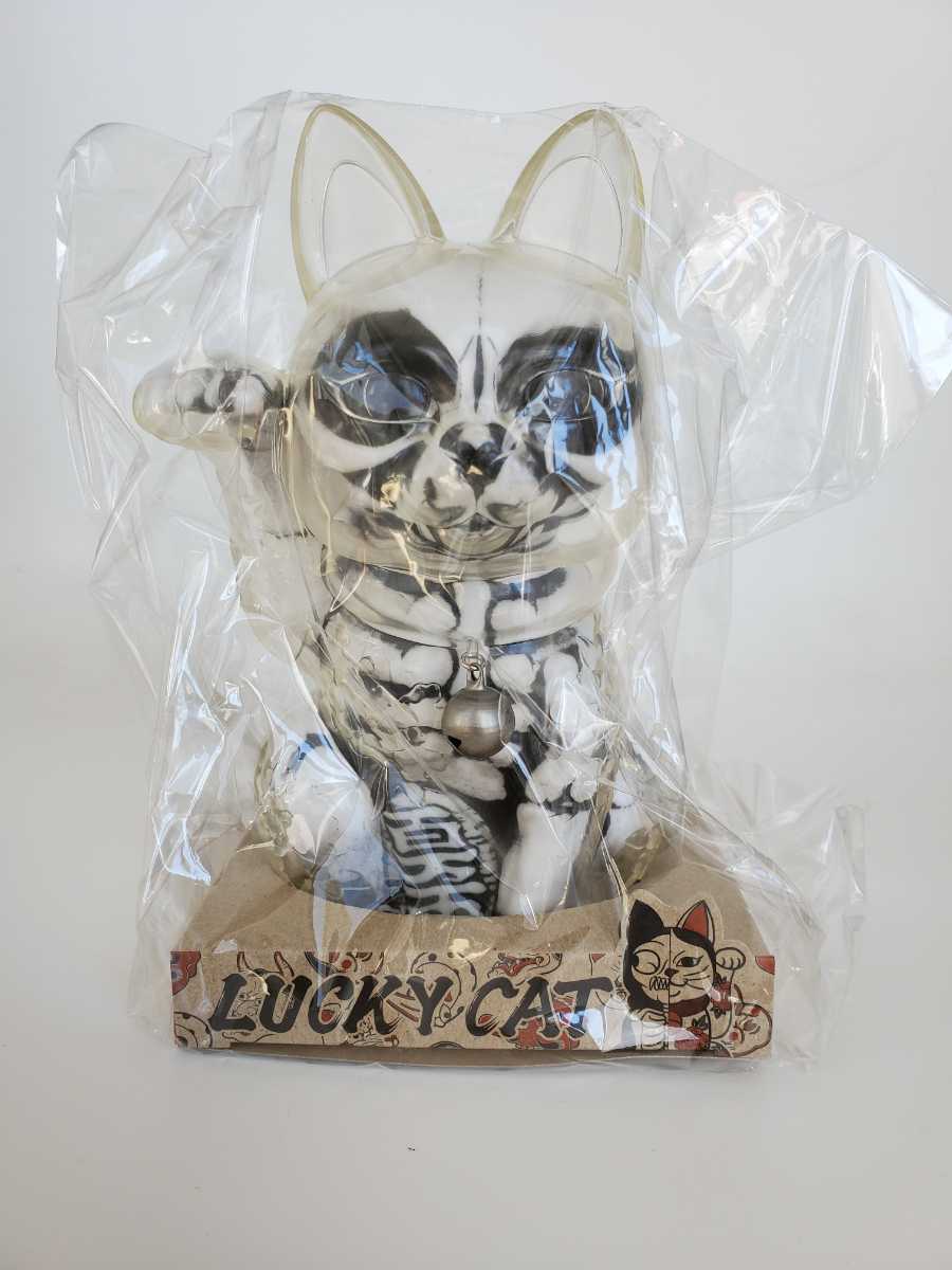 SECRETBASE LUCKY CAT MANEKINEKO ATMOS X-RAY Ver. ALL CLEAR ソフビ