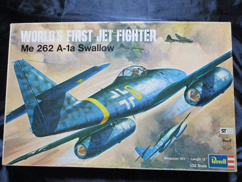 レベル(グンゼ) 1/32 メッサーシュミット Bf-109F ＆ Me262 A-1a