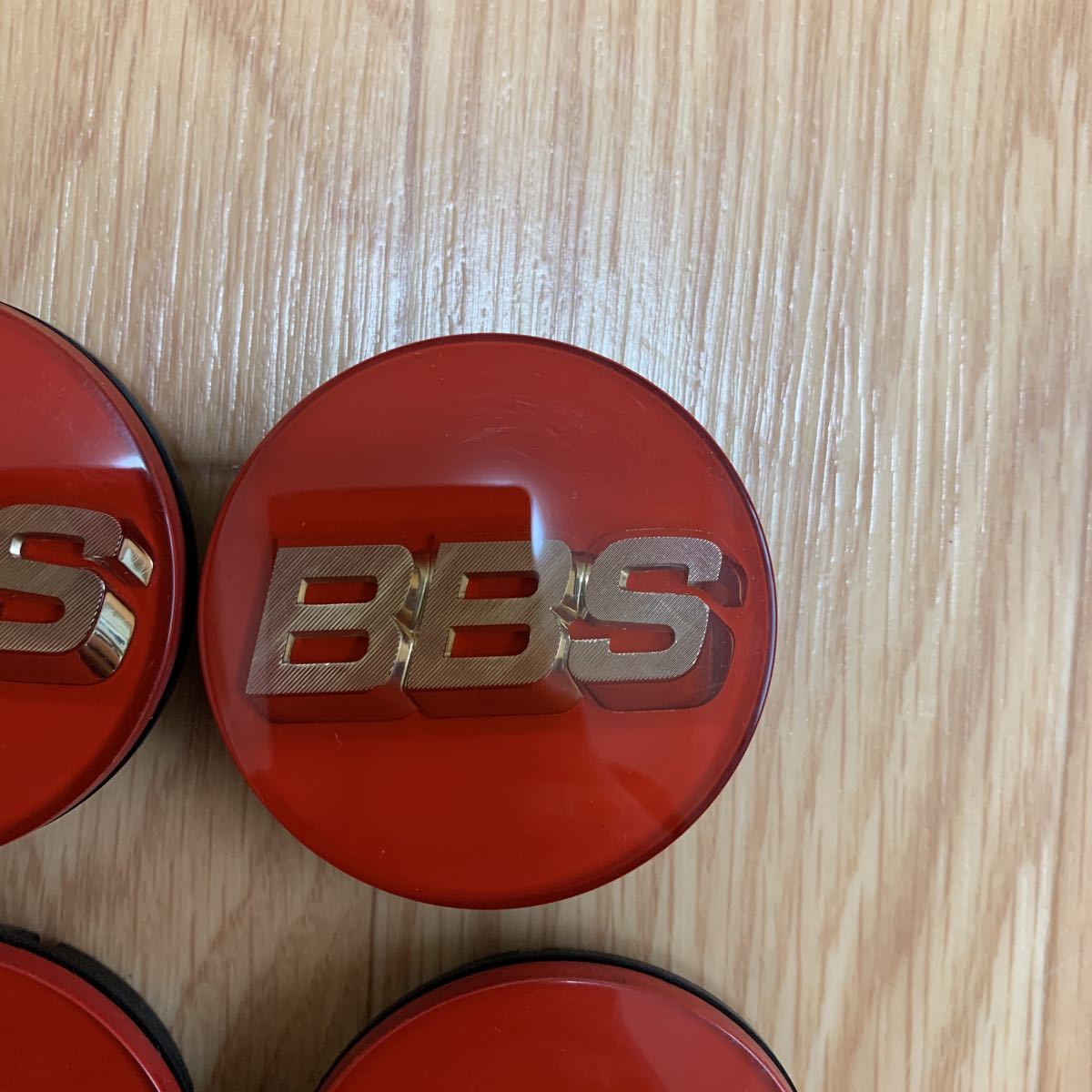 56mm BBS センターキャップ レッド 赤 ホイールセンターキャップ 