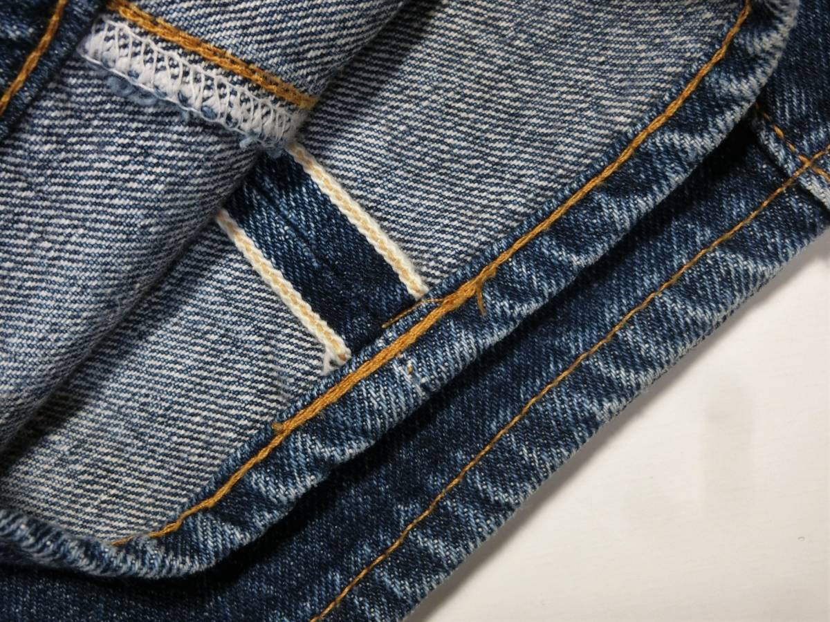 旧ドゥニーム Denime デニム SHINS 紙パッチ ローライズモデル？ W32