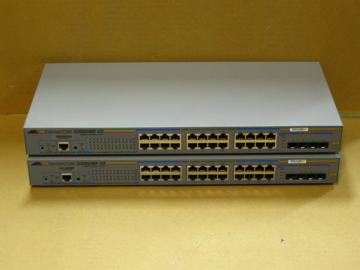 Telesis GS924M Allied | CentreCOM V2 ギガビット 24ポート ▽Allied