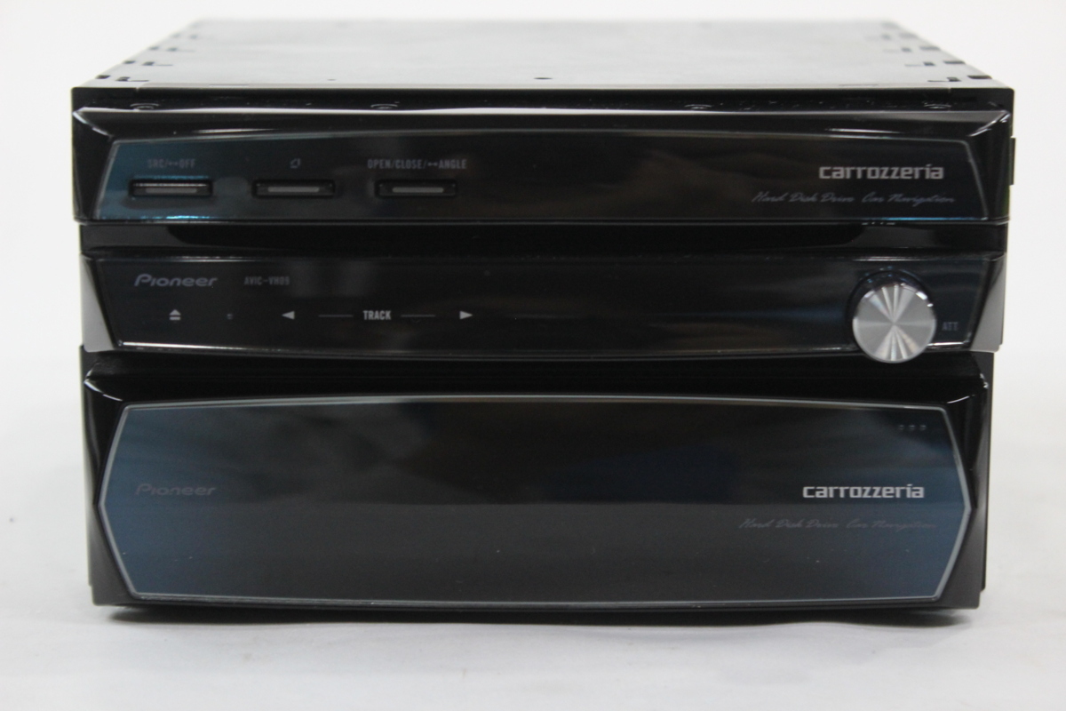 225◇【中古】Pioneer/パイオニア HDDカーナビ carozzeria AVIC-VH09CS ナビ部のみ 動作確認済 初期化済 カロッツェリア◇3350N3/2b
