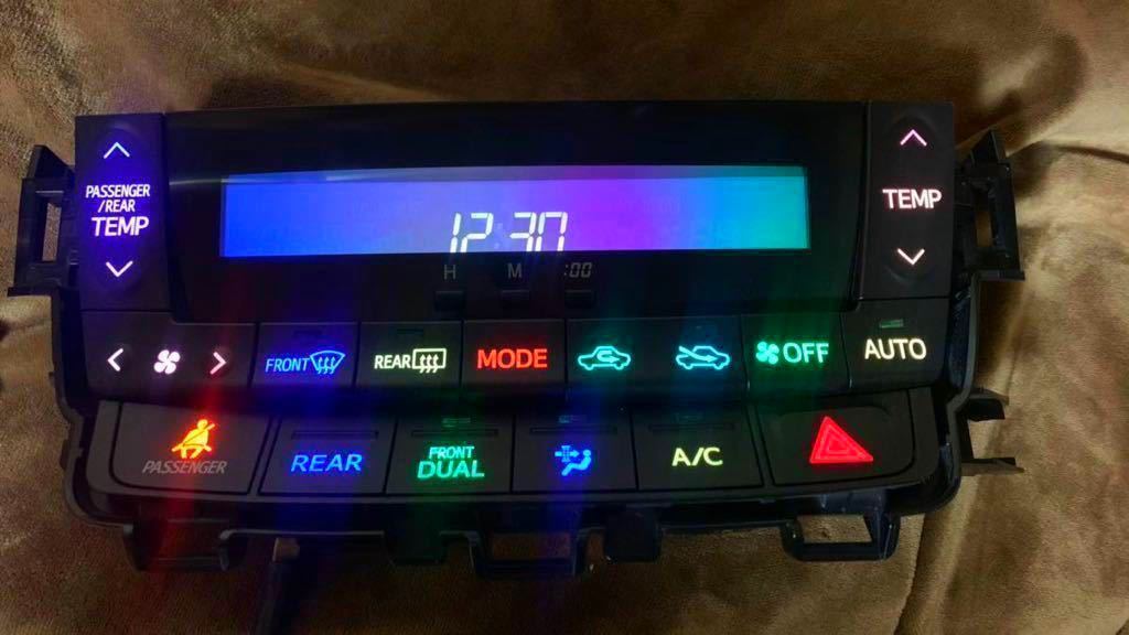 ヴェルファイア アルファード 0 LED 前期 レインボーグラデーション 20