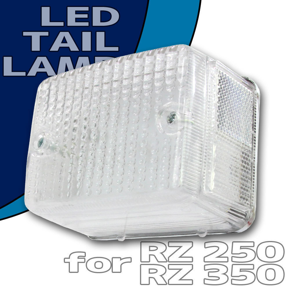 RZ250 RZ350 純正タイプ LED テールランプ ASSY クリアレンズ ナンバー
