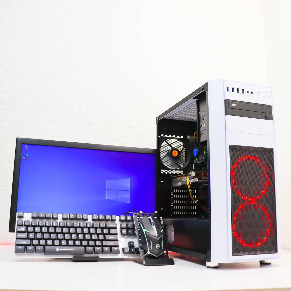 レノボ 超狭枠24インチ i5-9400T 16GBSSD512+HDD1TB | ヤマダウェブコム