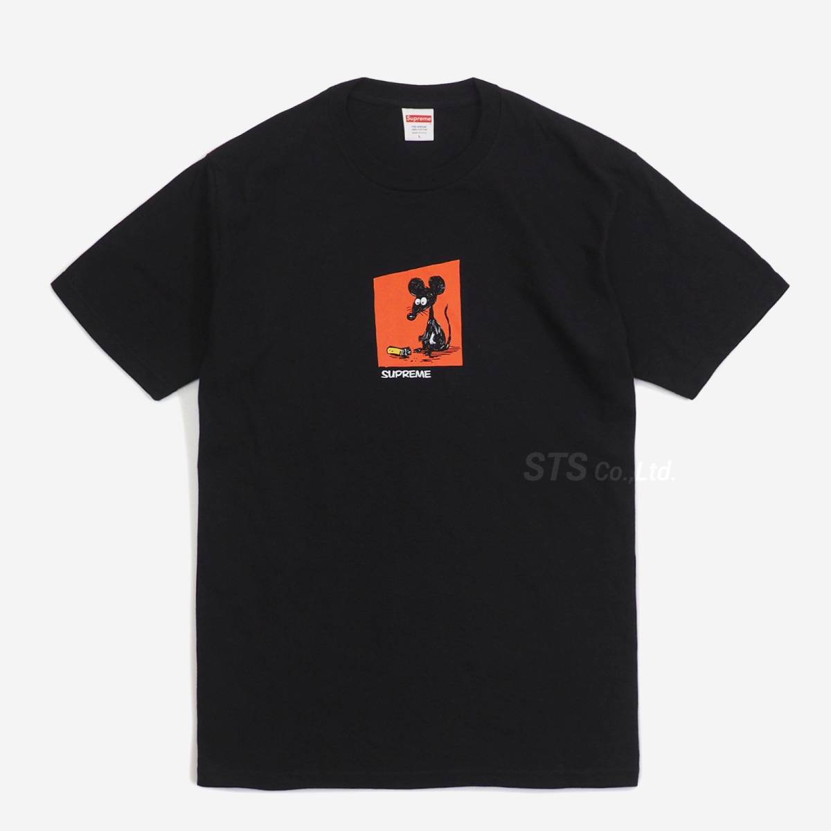 Supreme - Mouse Tee 黒M シュプリーム - マウス ティー 2021SS