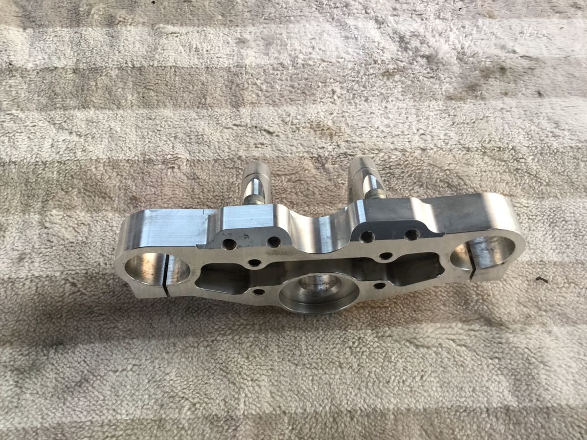 CBR400F☆スネークアルミトップブリッジハンドルクランプ☆1円 