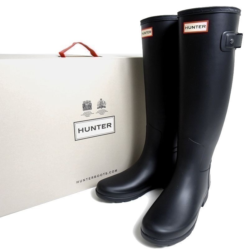 HUNTER ハンター 新品 定価2万 英国王室御用達 防水 スリムフィット