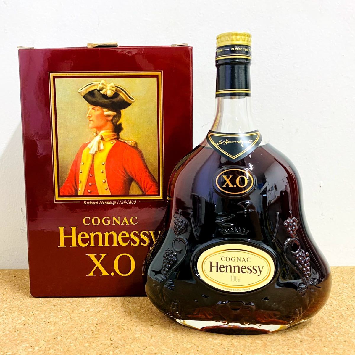 XO ヘネシー 金キャップ ブランデーの買取実績 旧ボトル 液面低下無し 