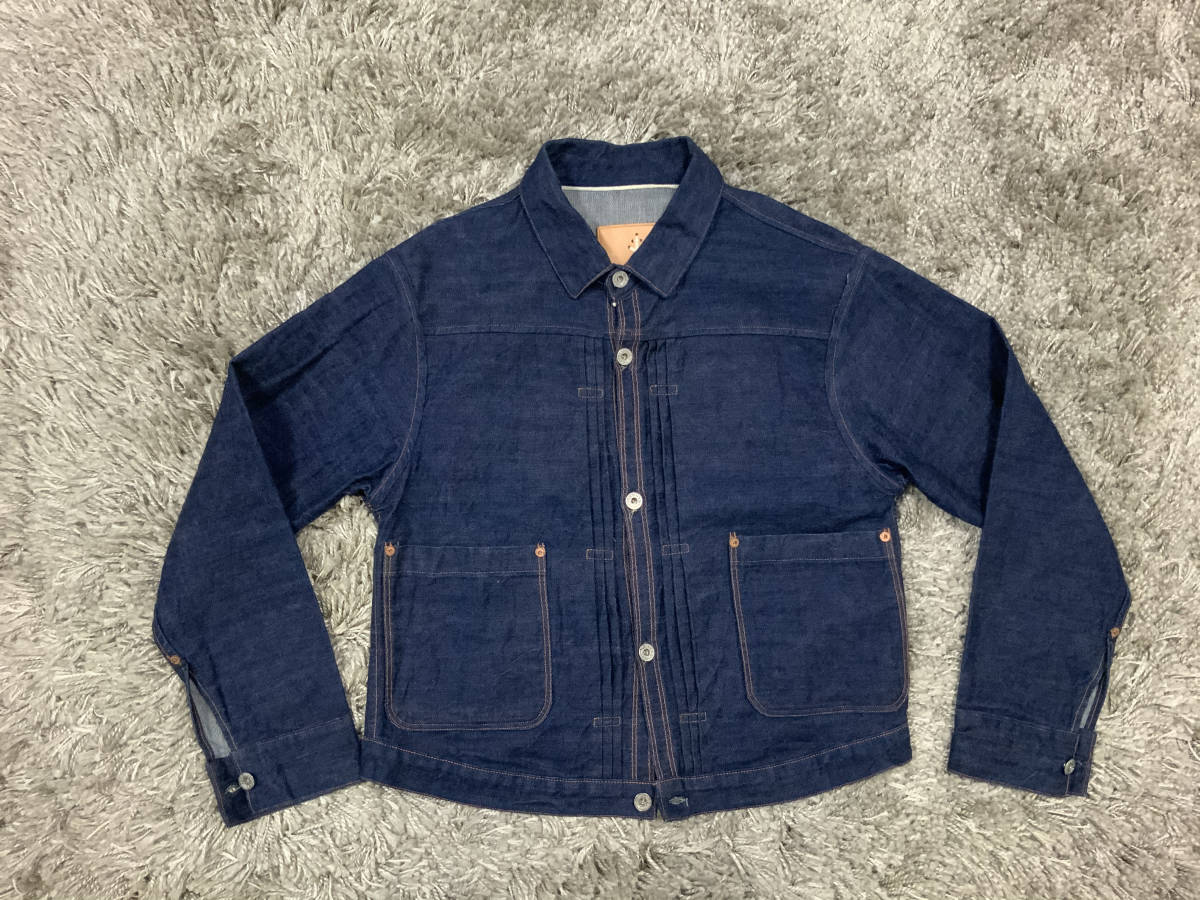 最新作，人気 当時物 bowery blue makers pleats blouse サイズ38 ボウ 