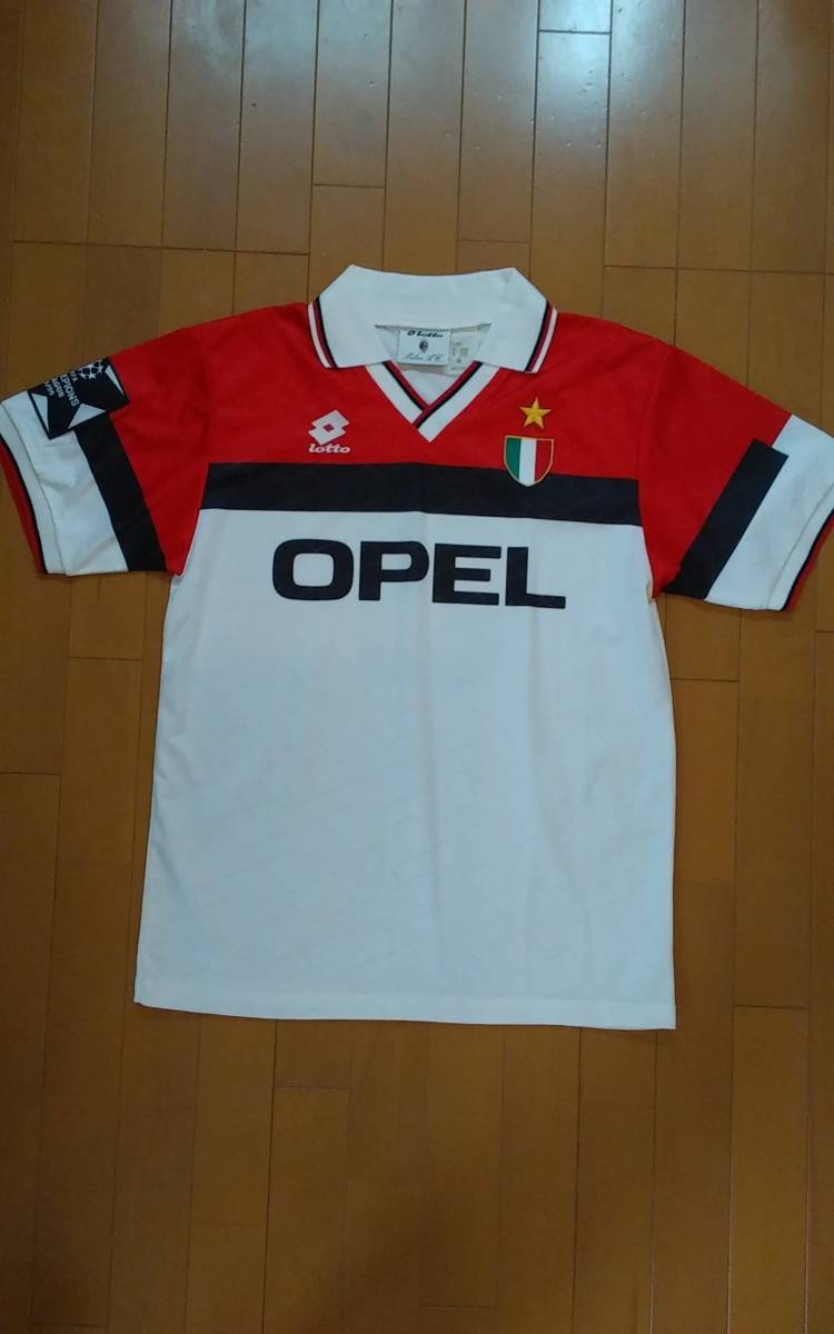  イタリア セリエA ACミラン パオロ マルディーニ maldini AWAY ユニフォーム(セリエA)｜売買されたオークション情報、yahooの商品情報をアーカイブ公開 - オークファン ユニフォーム