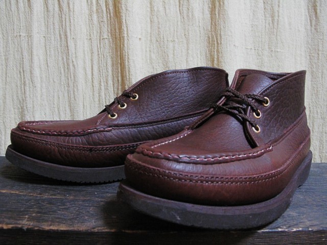 USA Russell Moccasin ダブルバンプ スポーティングクレー チャッカー 