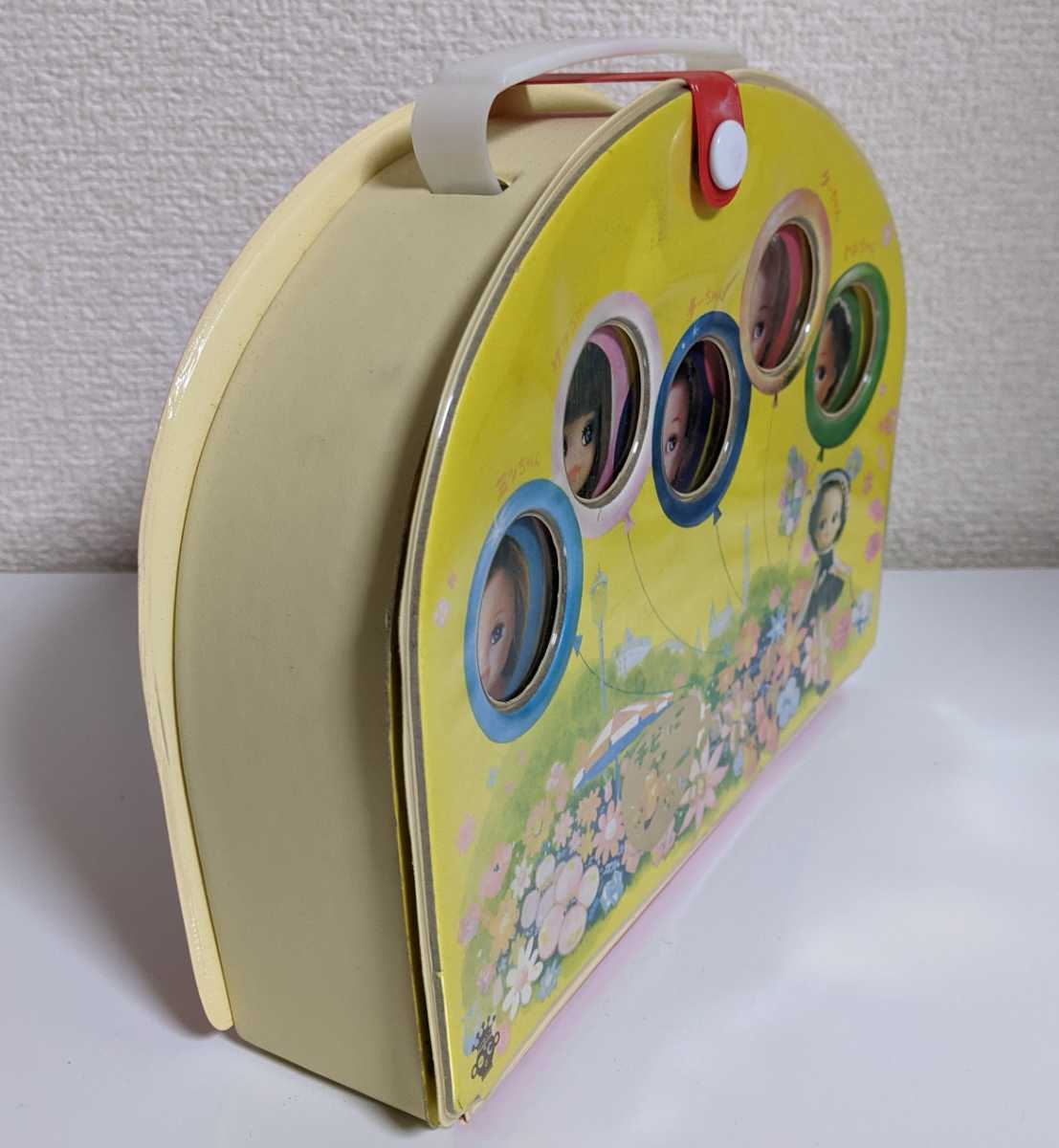 チビッコチーちゃん　チーちゃんのおさんぽバッグ　チビッコメイト　ドールケース　昭和レトロ　タカラ　送料無料_3