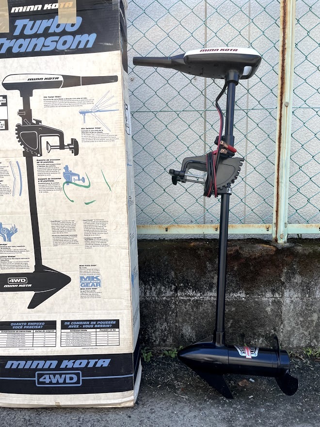 MINN KOTA/ミンコタ ハンドエレキ TURBO Tilt Tiller 36Lbs Thrust