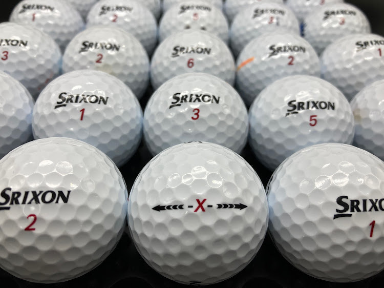 (E501)【ロストボール】【激安】A級マーカー SRIXON スリクソン X(エックス) 2017年モデル ホワイト 37個