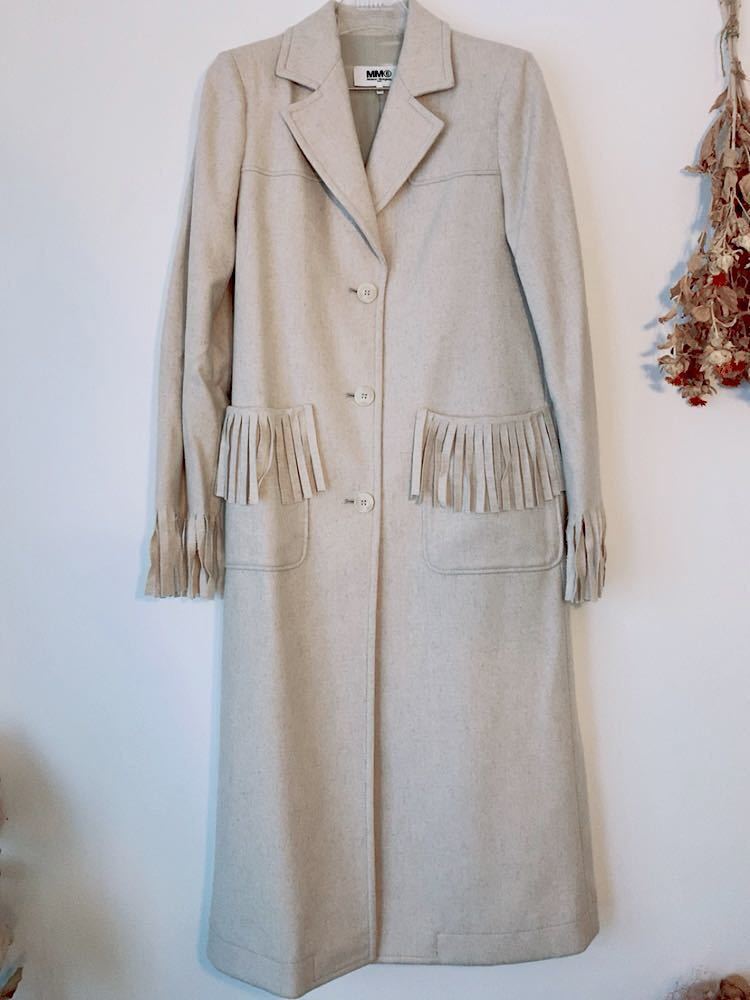 MM6 フリンジロングコート/margielaマルジェラ足袋MARNI TOGA HYKE 