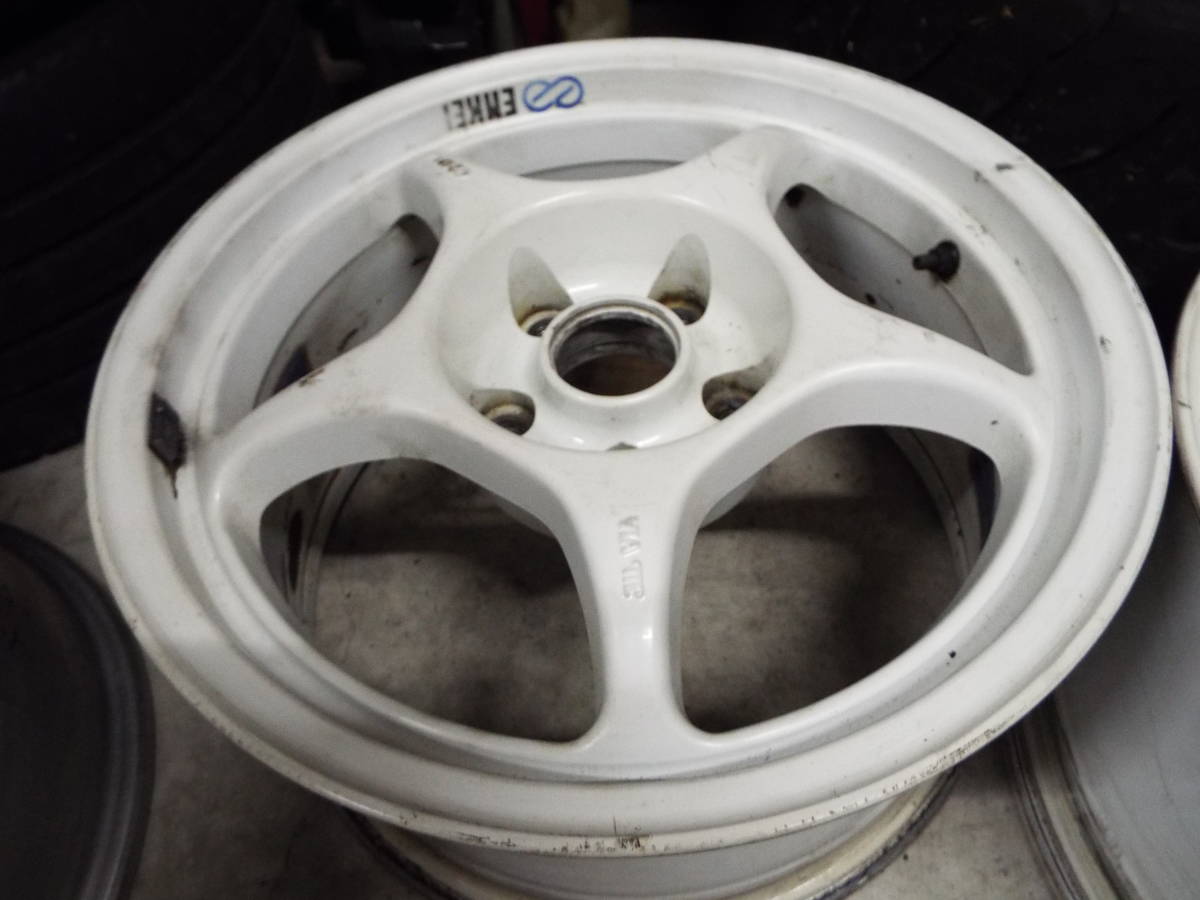 絶版 エンケイレーシング RP01 16インチ 100/4H 2本セット 中古 即決 