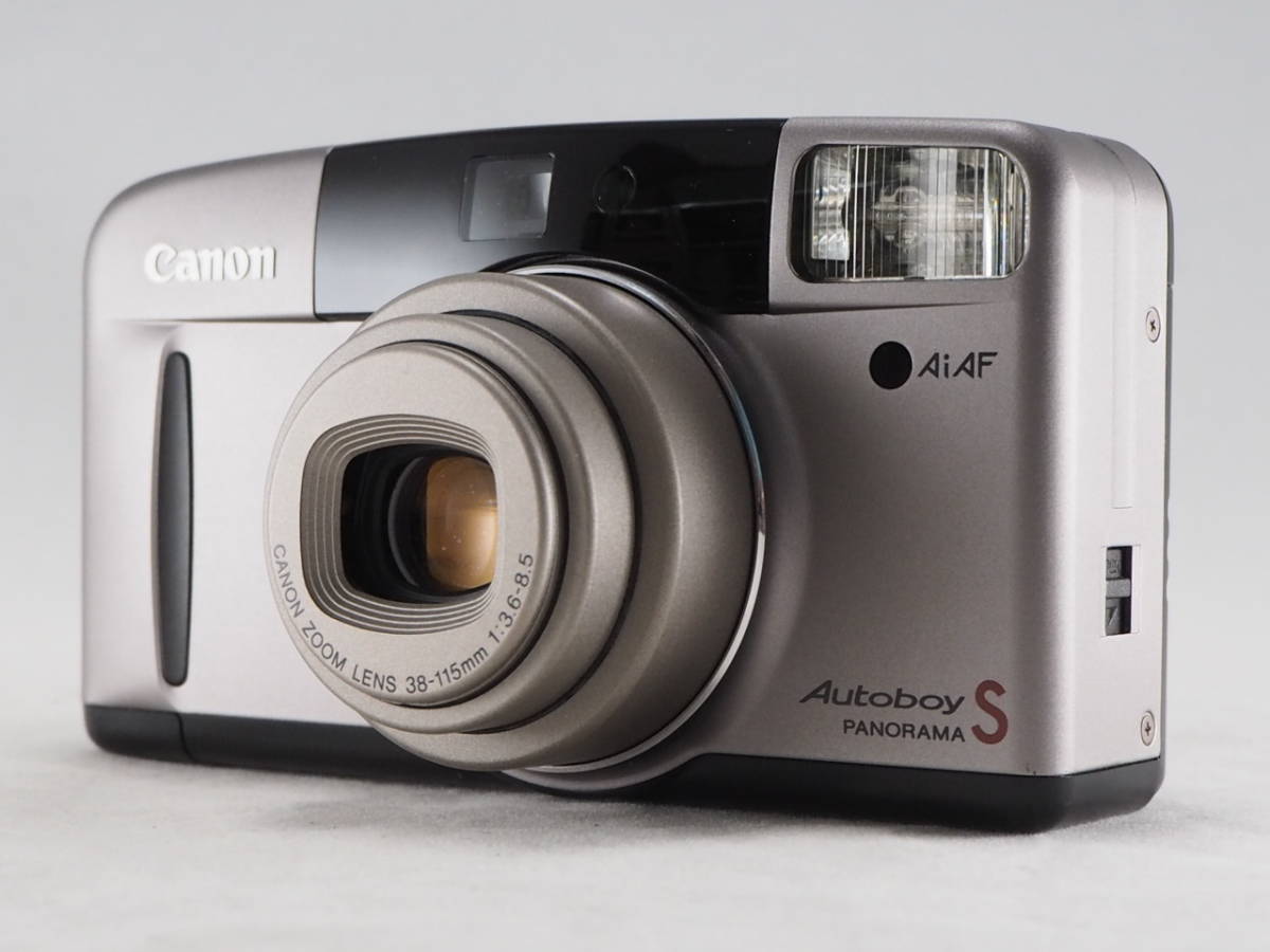 ★極上美品★キヤノンAutoboy Sii ★シャッター、ズーム、フラッシュOK ☆良品☆キヤノン Canon Autoboy S II 《シャッター、フラッシュ