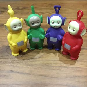 テレタビーズ ソフビ 4体 セット 当時もの テレタビーズのYahoo