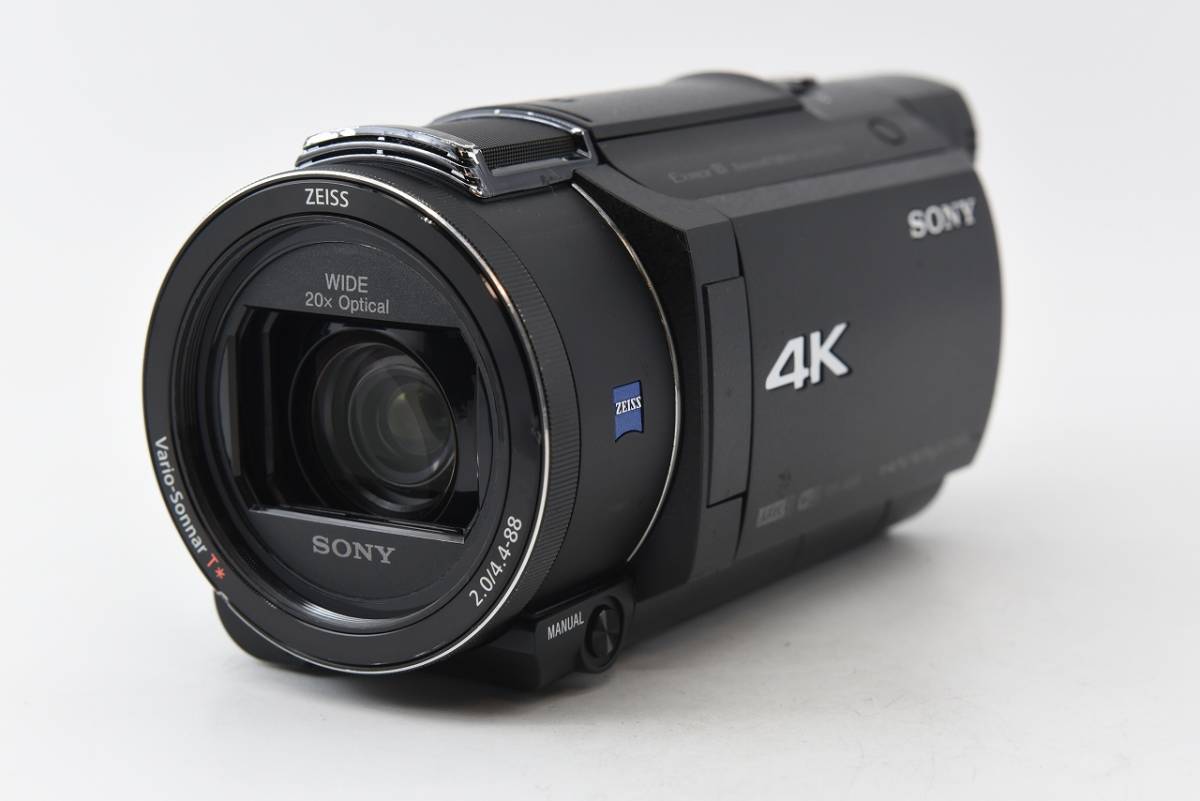 1円売り切り【 ジャンク品 】 ソニー SONY FDR AX60 4K ビデオ