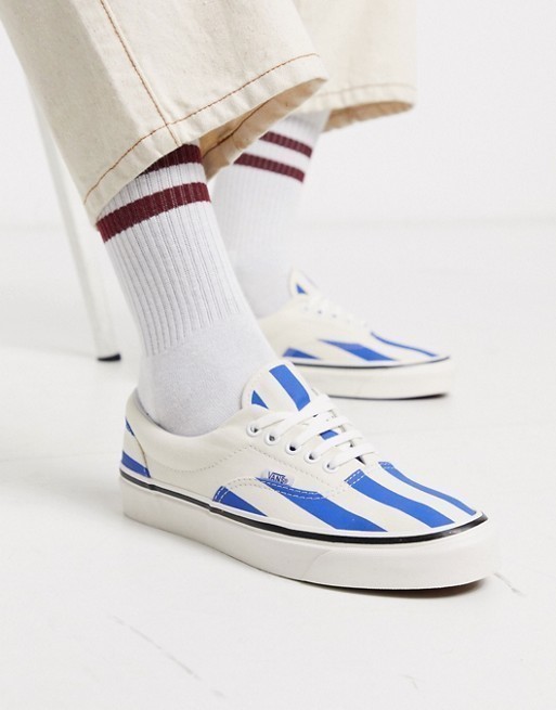 新品☆ VANS ERA 95 DX ANAHEIM FACTORY エラ ストライプ スニーカー 