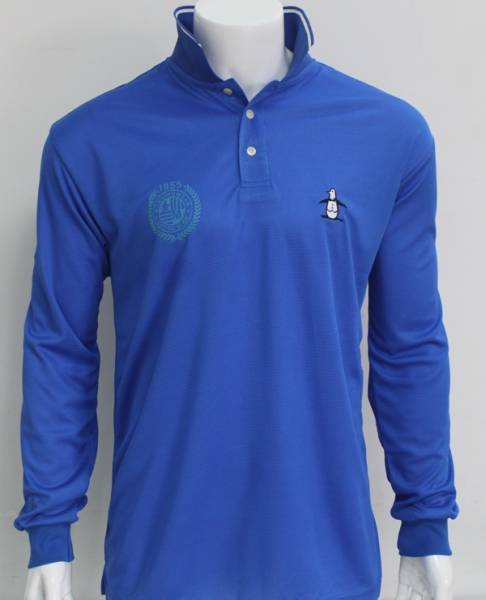 Q-1◆Munsingwear/マンシング長袖ブルー◆サイズM_2