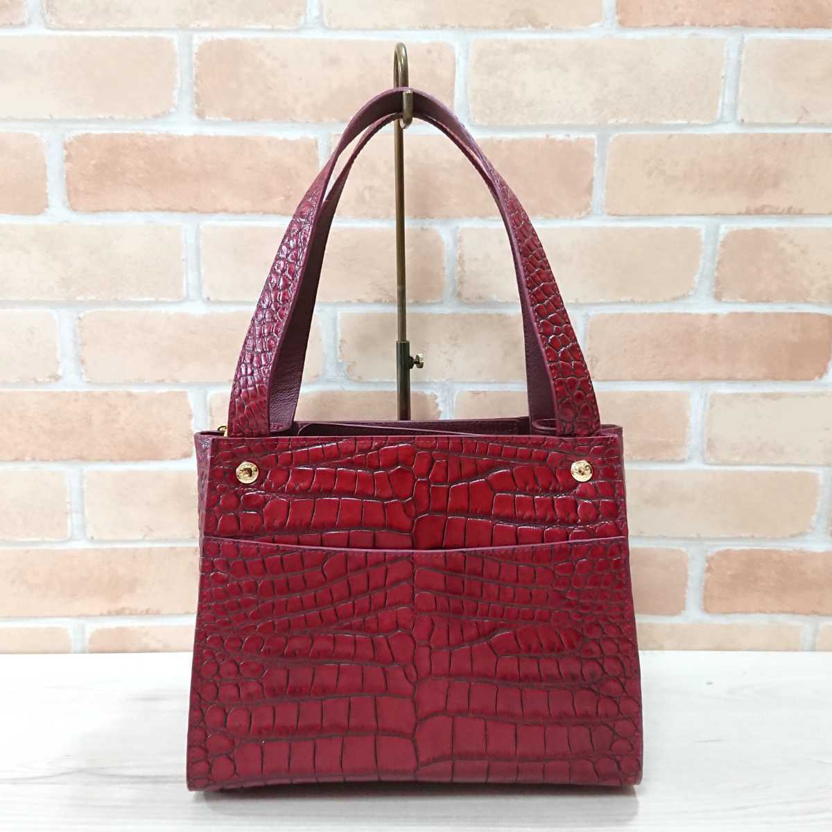 ☆未使用 高級 レザージュエルズ 2WAY ハンドバッグ ショルダーバッグ 
