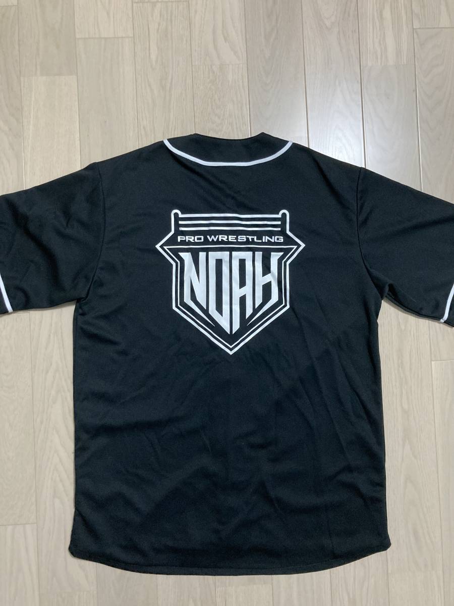 プロレスリングノア ベースボールシャツ L ユニフォーム 非売品 会場