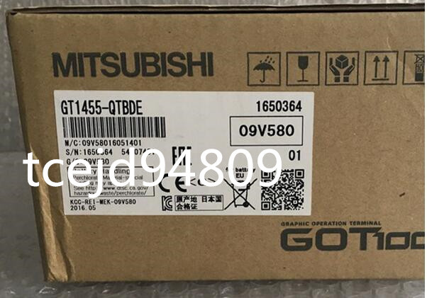 新品 MITSUBISHI/三菱電機 GT1455-QTBDE タッチパネル 保証付き GT1455