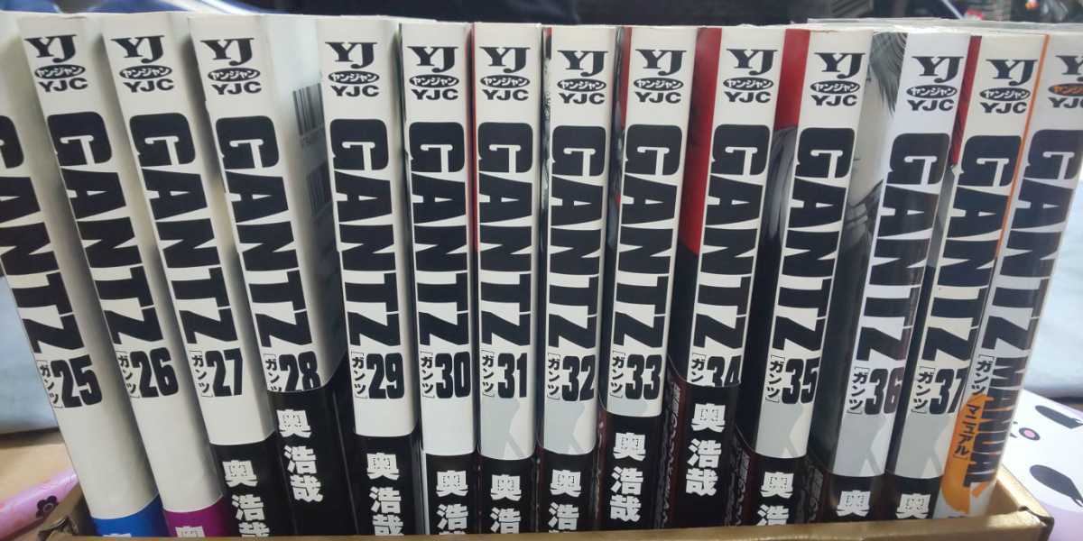 漫画 Gantz ガンツ 1 37巻と Gantzmanual 38冊 青年 売買されたオークション情報 Yahooの商品情報をアーカイブ公開 オークファン Aucfan Com