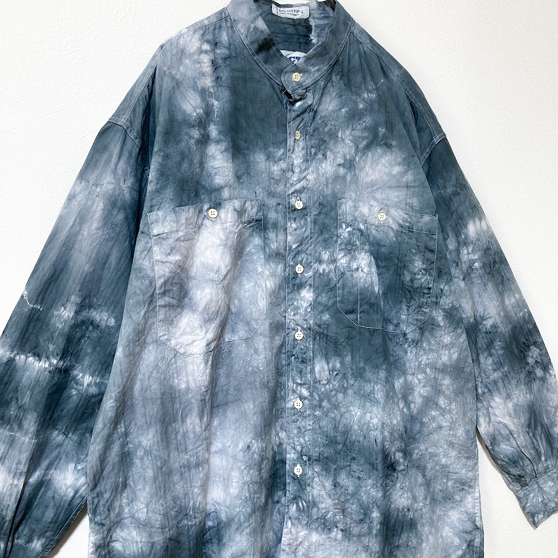 メンズ服タイダイ柄長袖シャツl 古着屋 モード系 グレー まだら 染物 ブランド 模様 白黒 リメイク加工 Lサイズ 売買されたオークション情報 Yahooの商品情報をアーカイブ公開 オークファン Aucfan Com