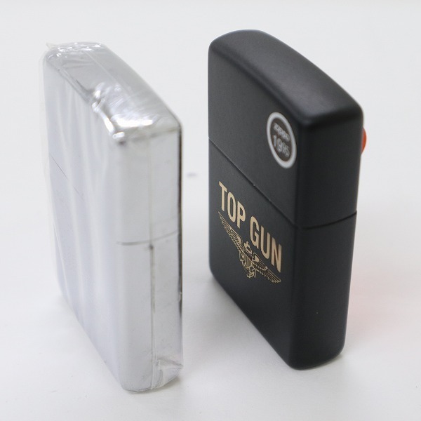 T972a [セット] ZIPPO ジッポー TOP GUN トップガン 97年製 2001 喫煙