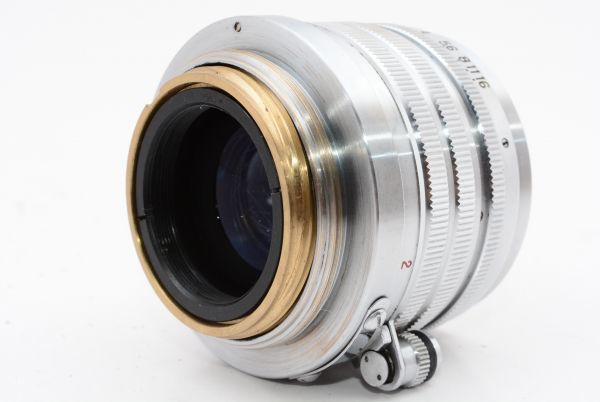 【特上級】Nikon ニコン Nikkor H.C H C 5cm 50mm f/2 Lマウント　＃a6803