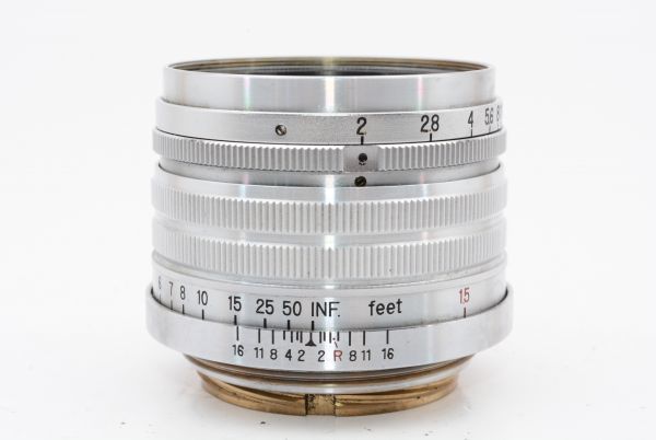 【特上級】Nikon ニコン Nikkor H.C H C 5cm 50mm f/2 Lマウント　＃a6803