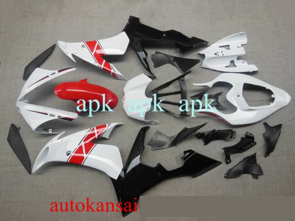 | YZF-R1 2026年最新Yahoo!オークション 04-06社外カウル(白赤黒)－カスタム可 04-06社外カウル(白赤黒)－カスタム無料 オーダーカウル（カウル代込み） YZF-R1 04-06社外カウル(白赤黒)－カスタム無料