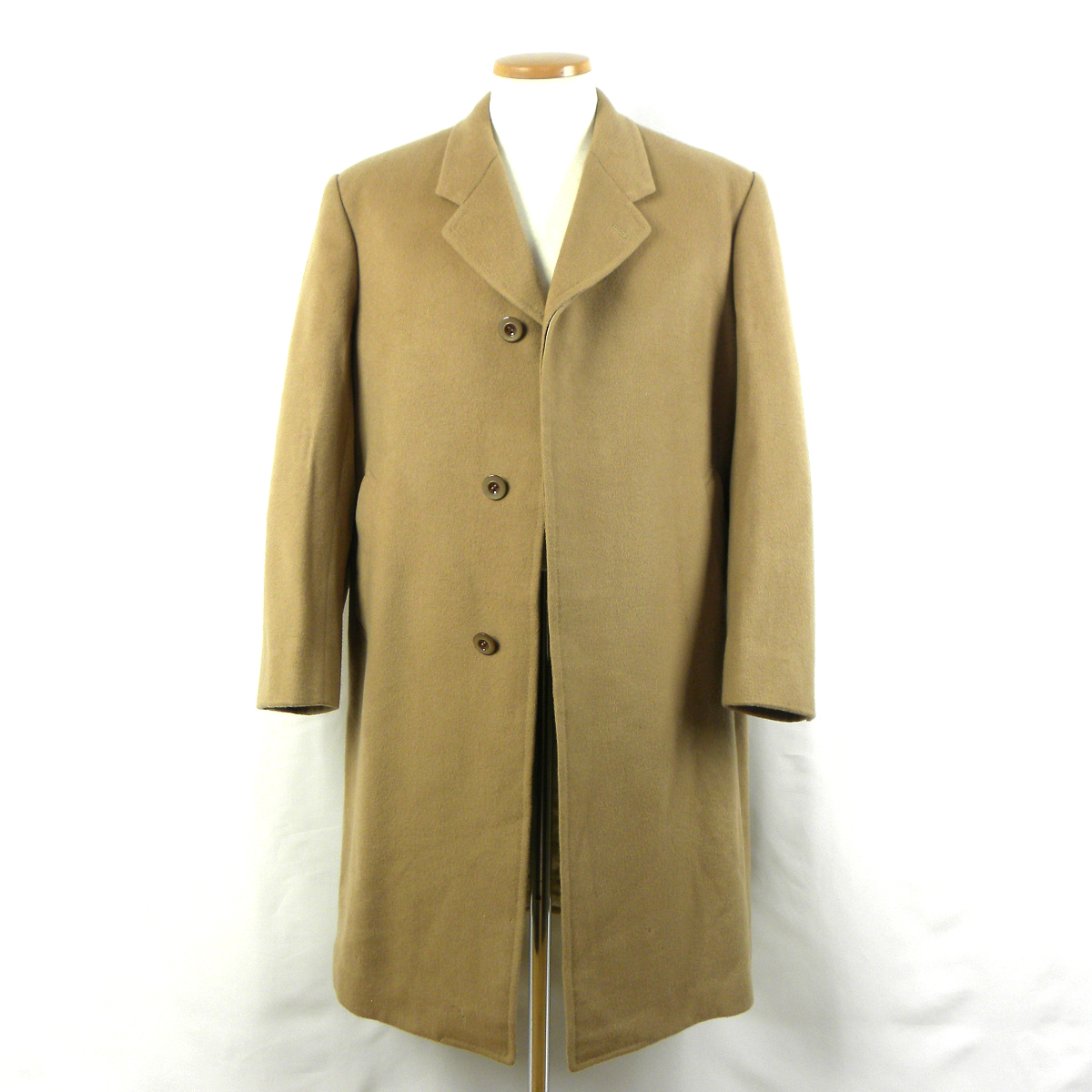 名門スキャバル社 Scabal ピュアカシミヤ100% カシミアチェスター