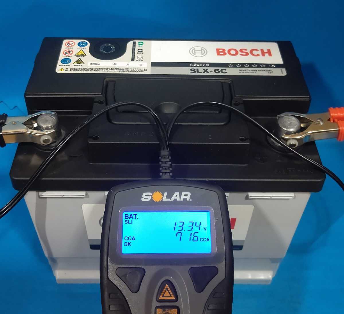 【1年保証】特許取得再生機使用★プレミアム再生バッテリー★BOSCH★SLX-6C★12V64Ah★互換LN2 PSIN-6C BLA-60-L2★トヨタ系ハイブリッド