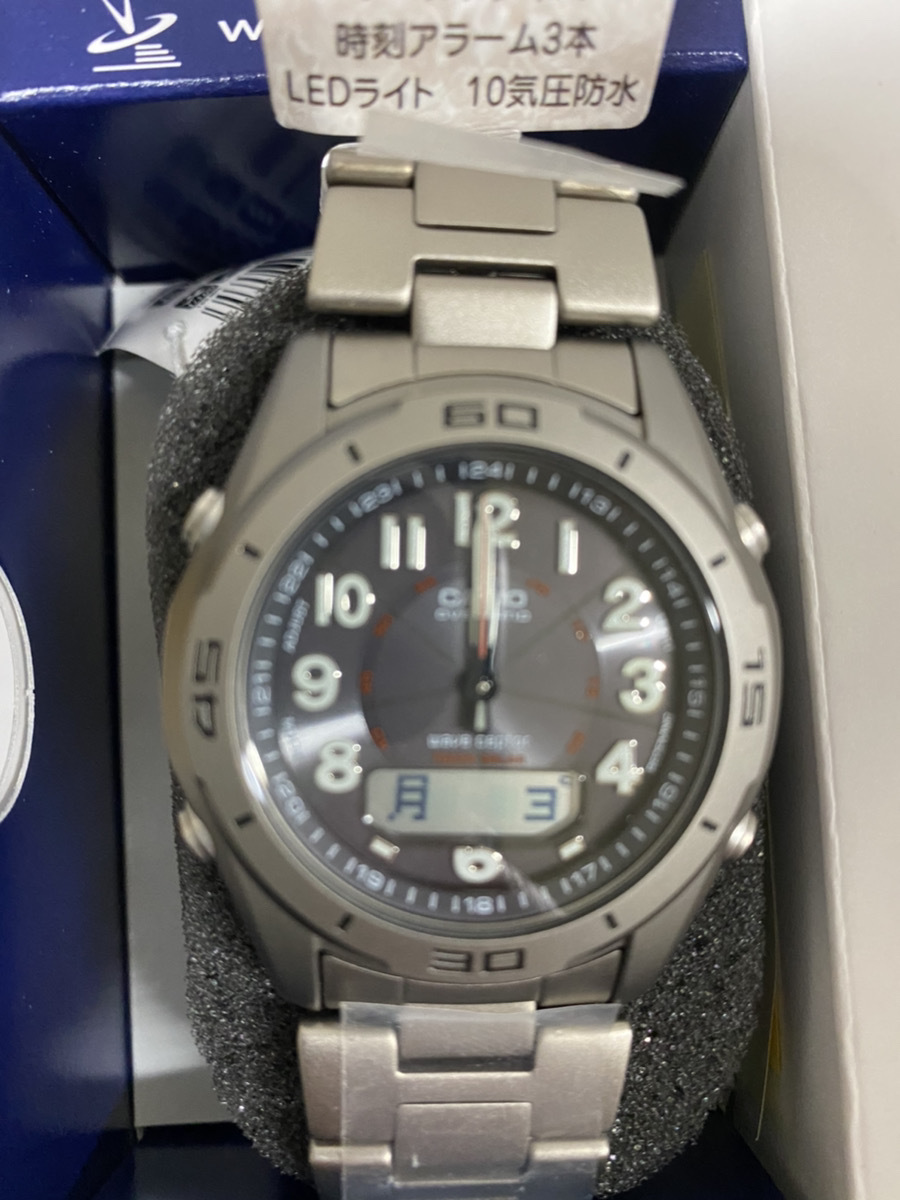 OVERLAND CASIO - カシオ メルカリ OVW-100BJ 電波ソーラー腕時計 電波