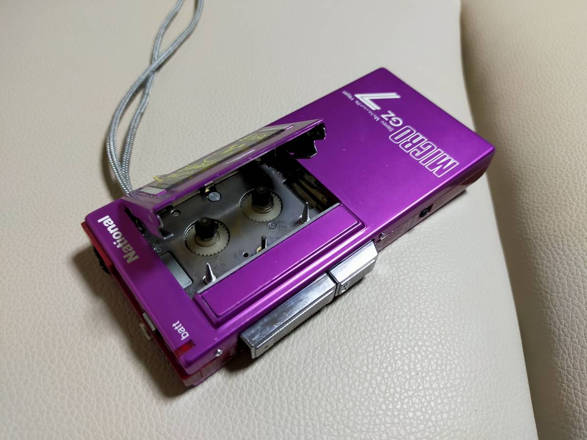 National MICRO RN-GZ7 ステレオマイクロカセットプレイヤー GZ7 未